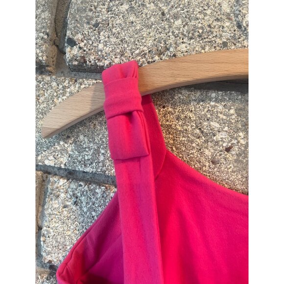 Kate Spade & Beyond YogaNew York Womens Fuchsia Tank Top With Tie Straps - Picture 6 of 12